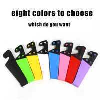 Szybka wysyłka! Uniwersalny składany stojak na telefon komórkowy w kształcie litery V uchwyt na smartfona i Tablet regulowane podparcie uchwytu na telefon 6